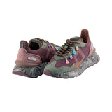 Duuo - Sensei Moon 159 D465159 - Sneakers retro burdeos de inspiración running - Mujer