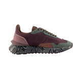 Duuo - Sensei Moon 159 D465159 - Sneakers retro burdeos de inspiración running - Mujer