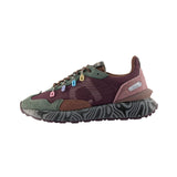 Duuo - Sensei Moon 159 D465159 - Sneakers retro burdeos de inspiración running - Mujer