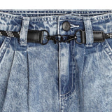 D60066_Z10-Pantalón corto vaquero DKNY para niña