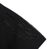 D60101_09B-Vestido negro de manga corta DKNY para niña