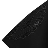 D60101_09B-Vestido negro de manga corta DKNY para niña