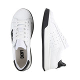 D60124_10P-Zapatillas deportivas blancas de piel DKNY unisex