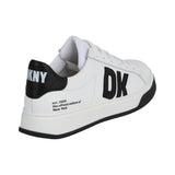 D60124_10P-Zapatillas deportivas blancas de piel DKNY unisex