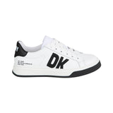D60124_10P-Zapatillas deportivas blancas de piel DKNY unisex