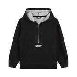 DKNY - D60181_09B – Sudadera tipo canguro con capucha – Unisex niño