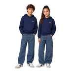Sudadera capucha DKNY azul algodón niños | Konestilochic