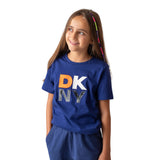 DKNY - D60209_823 – Camiseta de manga corta 100% algodón - Niño