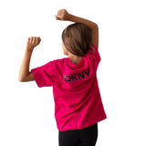 DKNY - D60212_49N – Camiseta de manga corta 100% algodón – Unisex niños