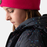 DKNY - D60233_09B – Anorak acolchado reversible con capucha - Niña