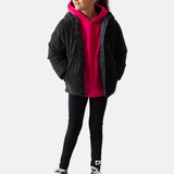 DKNY - D60233_09B – Anorak acolchado reversible con capucha - Niña