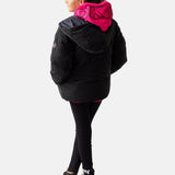 DKNY - D60233_09B – Anorak acolchado reversible con capucha - Niña