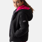 DKNY - D60233_09B – Anorak acolchado reversible con capucha - Niña