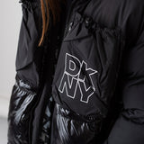 DKNY - D60234_09B – Anorak con capucha - Niña