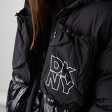 DKNY - D60234_09B – Anorak con capucha - Niña