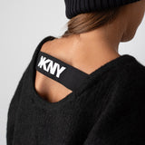 DKNY - D60240_09B – Jersey de punto con banda elástica en la espalda - Niña