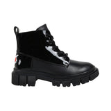 DKNY - D60878_09B – Botines de piel con cremallera- Niña