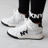 DKNY - D60904_10P – Zapatillas de deporte de piel – Unisex niños