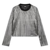 DKNY - D62038_016 - Camiseta plisada de manga larga - Niña