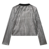 DKNY - D62038_016 - Camiseta plisada de manga larga - Niña