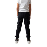 DKNY - D62075_09B – Pantalón jogger de felpa francesa 100% algodón - Niña