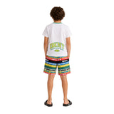 DKNY - D62223_Z40 - Bañador estampado con forro y cintura elástica con cordón - Niño