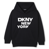 DKNY - D62248_09B - Sudadera con estampado en relieve - Unisex niños