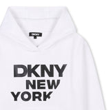 DKNY - D62248_10P - Sudadera con estampado en relieve - Unisex niños
