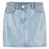 DKNY - D62259_Z04 - Falda corta vaquera - Niña