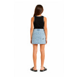 DKNY - D62263_09B - Camiseta de canalé con bordado - Niña