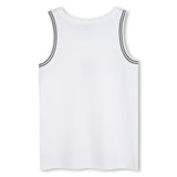 DKNY - D62263_10P - Camiseta de canalé con bordado - Niña