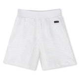 DKNY - D62271_10P - Pantalón corto con lentejuelas - Niña