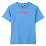 DKNY - D62288_79B - Camiseta con estampado delantero - Niño