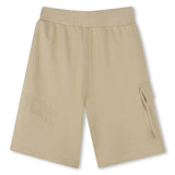DKNY - D62341_20P - Bermuda de muletón de algodón - Unisex niños