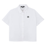 DKNY - D62351_10P – Camisa de manga larga y manga corta de popelín de algodón - Niña