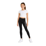 Leggins negros para niña DKNY de algodón orgánico Konestilochic