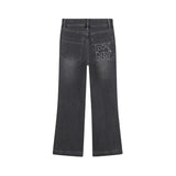 DKNY - D62369_Z11 – Pantalones vaqueros con elastano con bolsillos delanteros y traseros - Niña