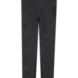 DKNY - D62370_09B – Leggins estampados de punto con bolsillo lateral de malla - Niña