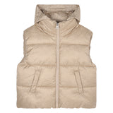 DKNY - D62373_258 – Chaleco acolchado repelente al agua con capucha escamoteable y bolsillos - Niña