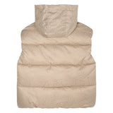 DKNY - D62373_258 – Chaleco acolchado repelente al agua con capucha escamoteable y bolsillos - Niña