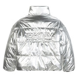 DKNY - D62381_09B – Anorak acolchado, reversible e impermeable con capucha y bolsillos - Niña