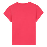 DKNY - D62406_49G – Camiseta de manga corta con tachuelas cuadradas - Niña