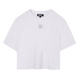 DKNY - D62411_10P – Camiseta de manga corta con bordado en la parte delantera - Niña