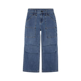 DKNY - D62422_Z2A – Pantalones vaqueros 1% elastano con cintura ajustable (hasta la talla 10 años) – Unisex niños