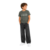 DKNY - D62425_Z11 – Pantalones vaqueros de corte regular con bolsillos delanteros y traseros – Unisex niños