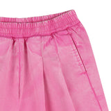 DKNY - D62581-48K – Pantalones cortos rosas con cintura elástica y bolsillos laterales - Niña