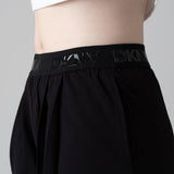 DKNY - D62583-09B – Pantalones negros de tejido Milano con cintura elástica y bolsillos - Niña