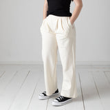 DKNY - D62583-519 – Pantalones de tejido Milano con cintura elástica y bolsillos - Niña
