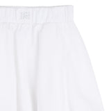DKNY - D62593-10P – Falda corta blanca de popelín 100% algodón con cintura elástica - Niña