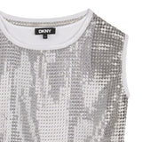 DKNY - D62618-16 – Camiseta 2 en 1 - Niña